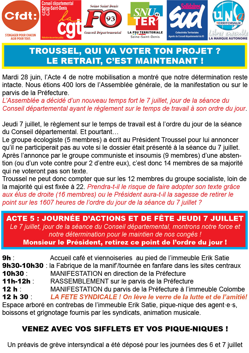 Tract Acte V